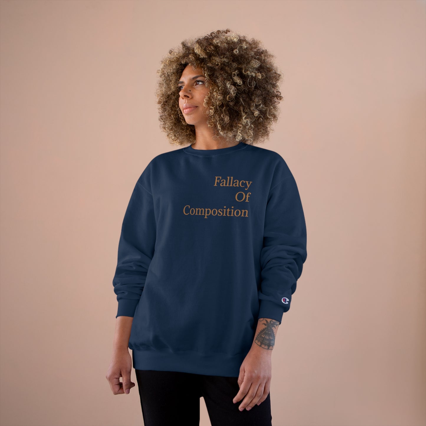 Fallacy Of Composition Champion Crewneck