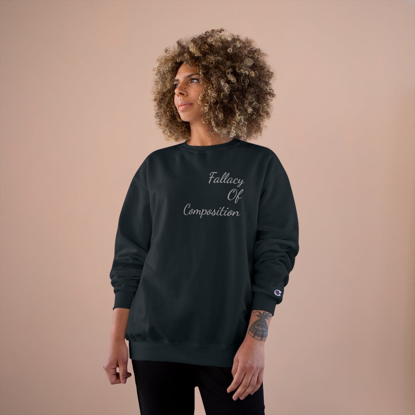 Fallacy Of Composition Champion Crewneck