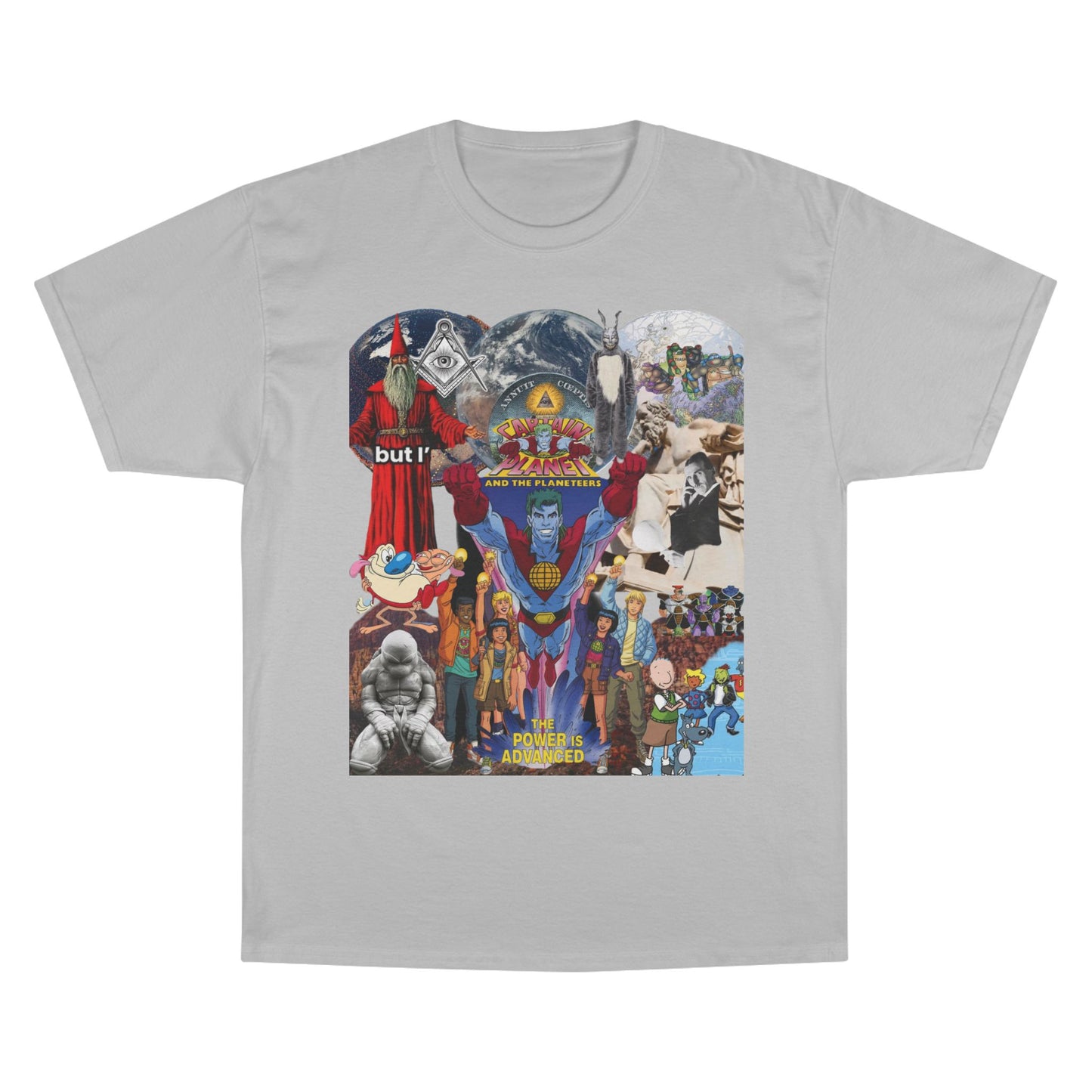 The Power is Advanced graphic tee-shirt