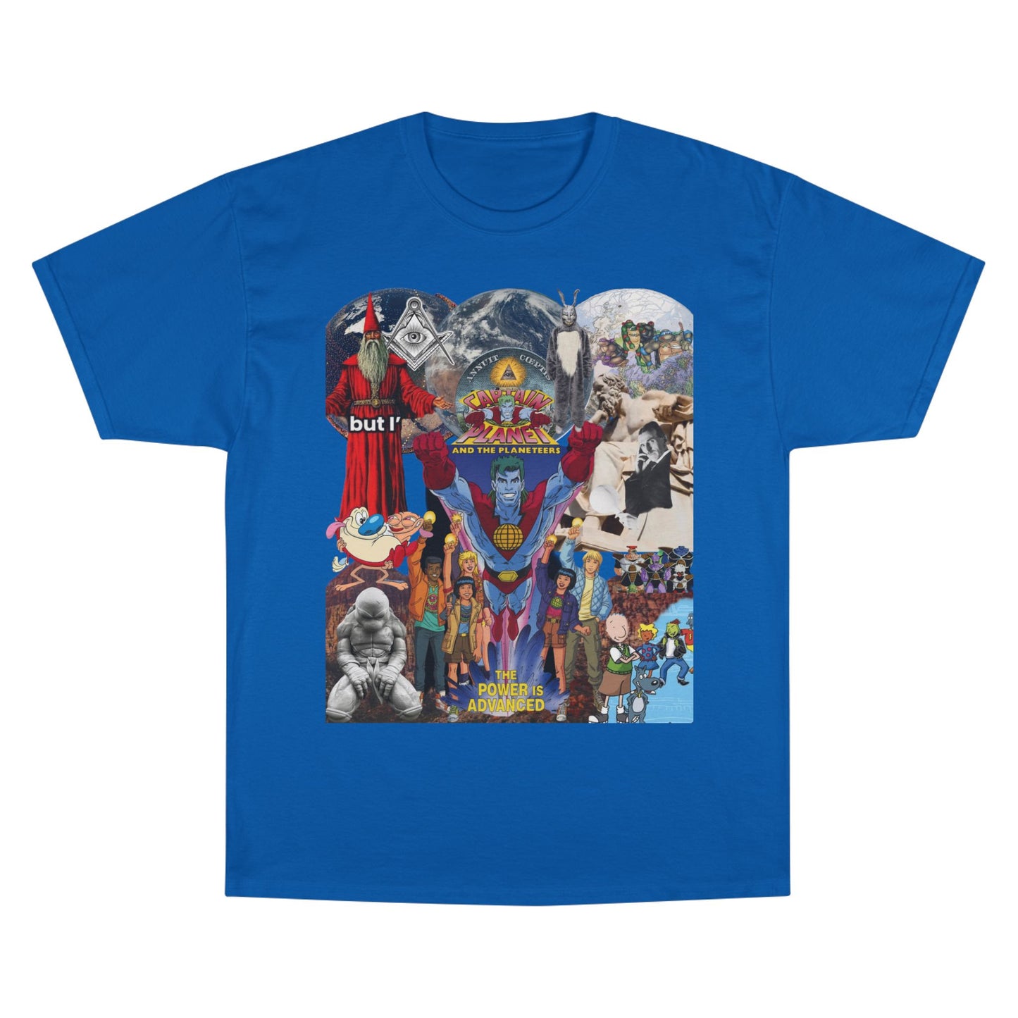 The Power is Advanced graphic tee-shirt