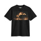Advanced Burning Building Graphic T-shirts
