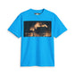 Advanced Burning Building Graphic T-shirts