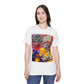 Crystal Collage T-Shirt — Colorful Mineral Art Tee