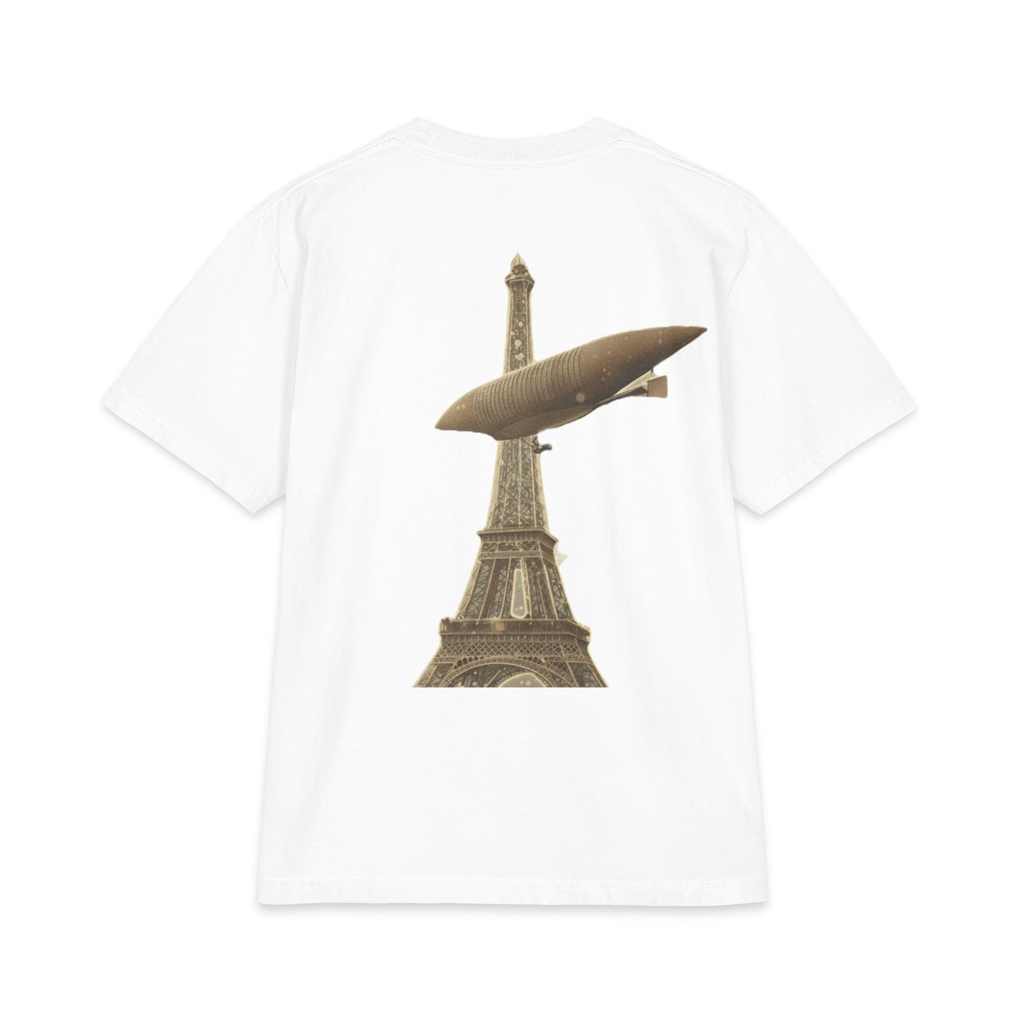 Advanced Zeppelin Over Eiffel Tower T‑Shirt