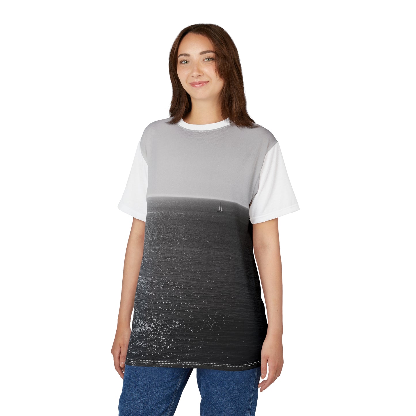 Open Water Sailboat Horizon Tee