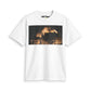 Advanced Burning Building Graphic T-shirts