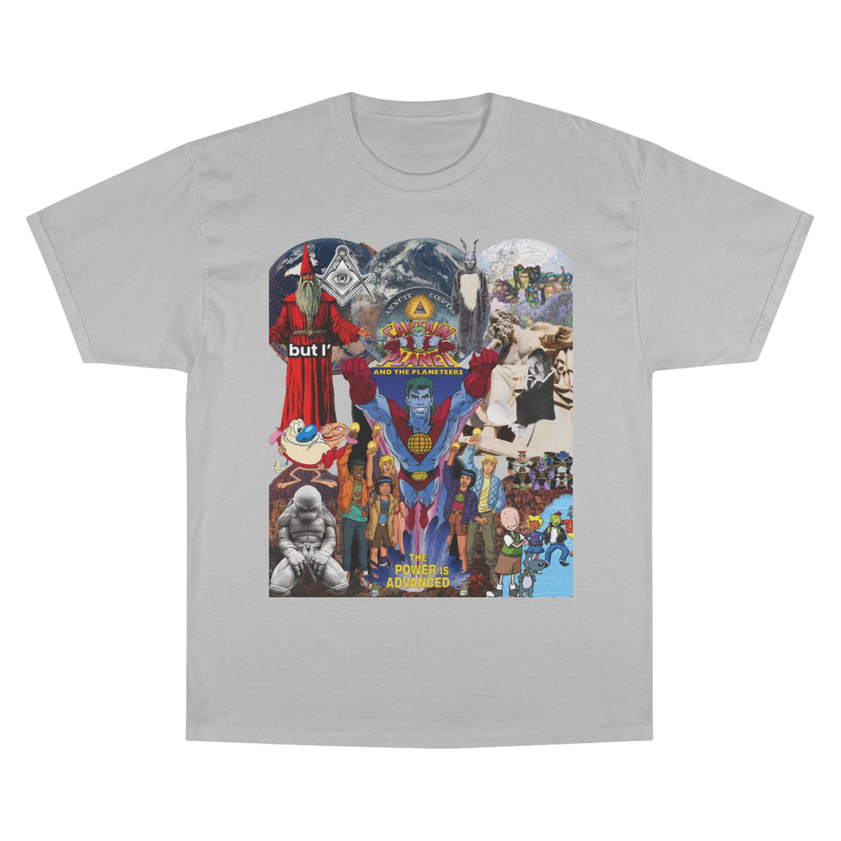 The Power is Advanced graphic tee-shirt