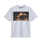 Advanced Burning Building Graphic T-shirts