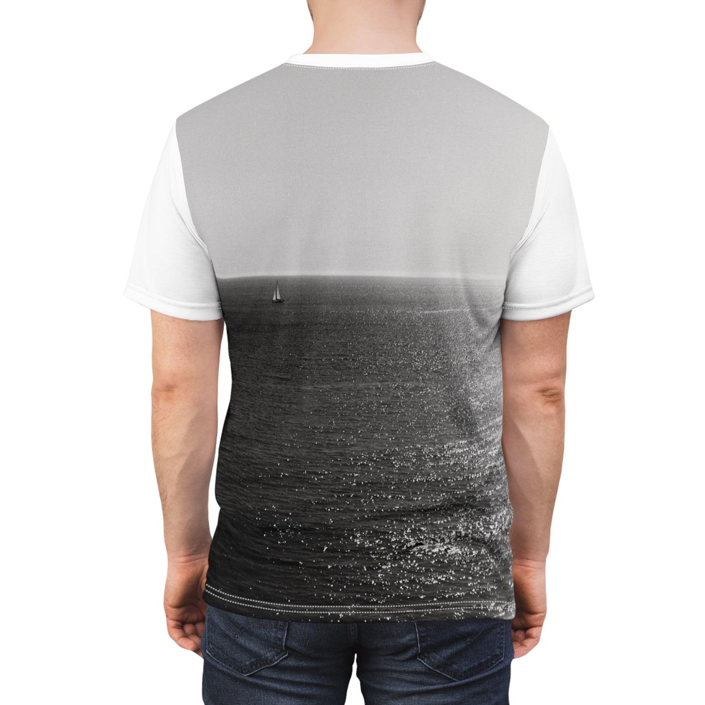 Open Water Sailboat Horizon Tee