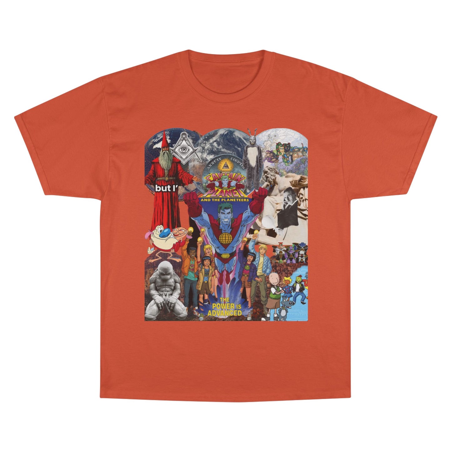 The Power is Advanced graphic tee-shirt
