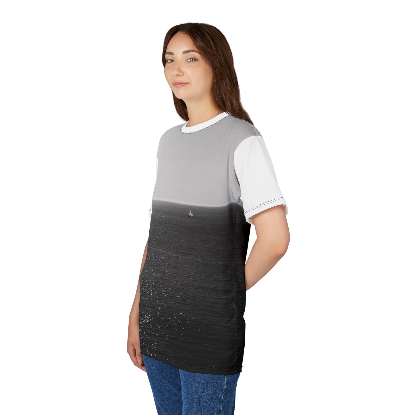 Open Water Sailboat Horizon Tee