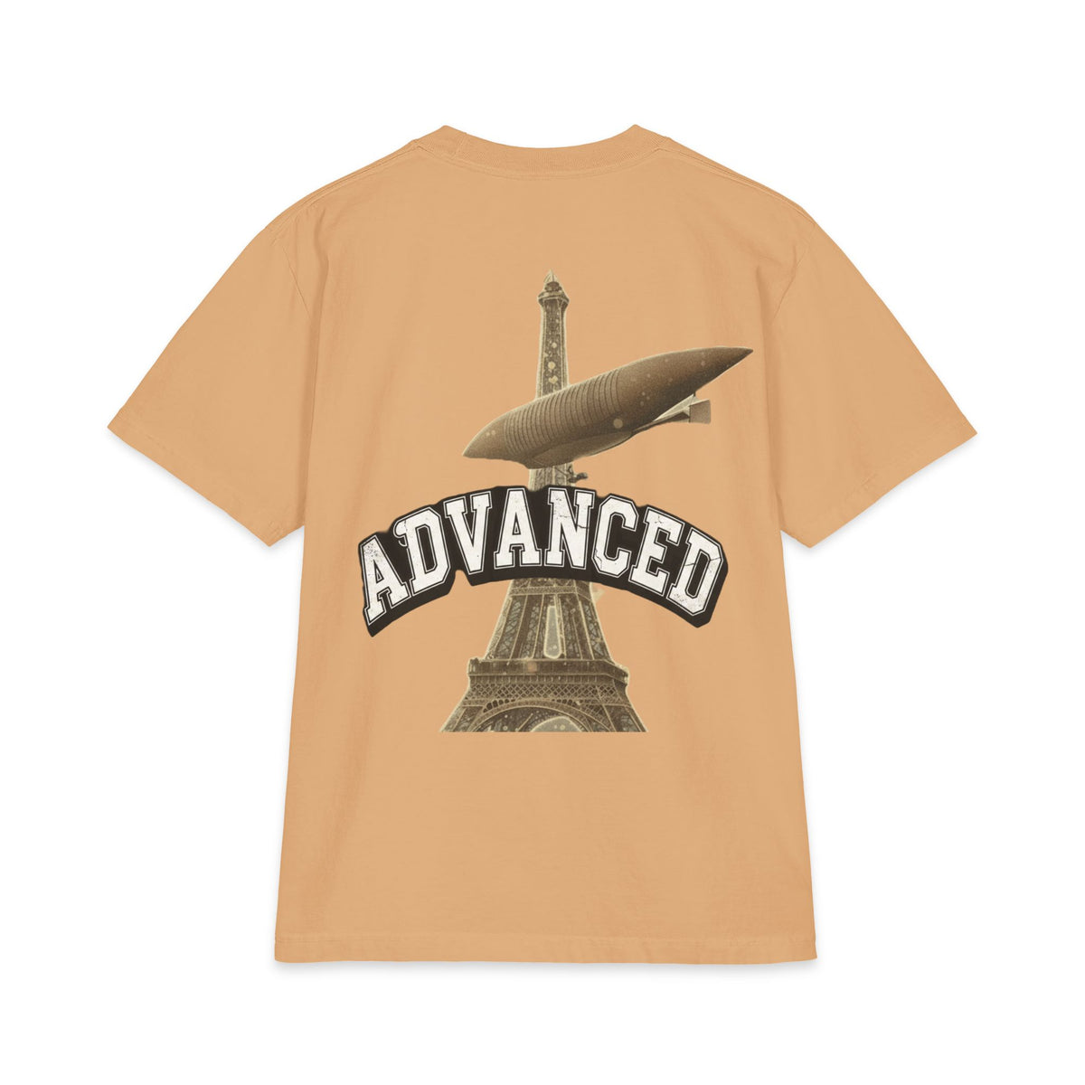 Advanced Zeppelin Over Eiffel Tower T‑Shirt