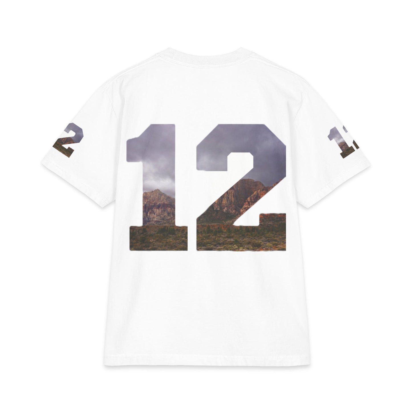 Number 12 Mountain Graphic T-Shirt